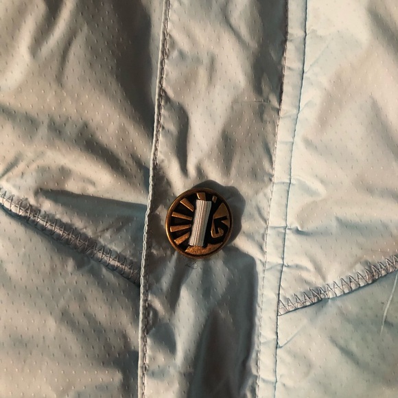 Burton Snowboarding/Ski Vest Dri Ride Hooded Vest Light Blue Size Small - Picture 7 of 10